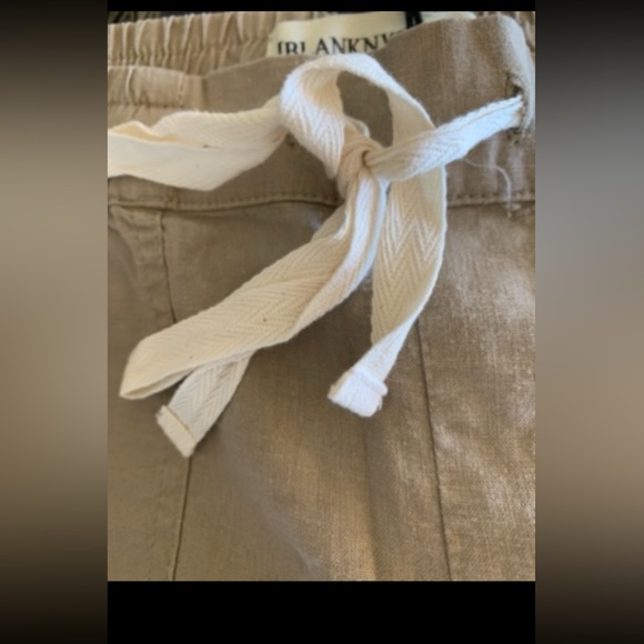 *NWT BlankNyc Khaki Linen Jogger Pants NWT SIZE S - Picture 4 of 11